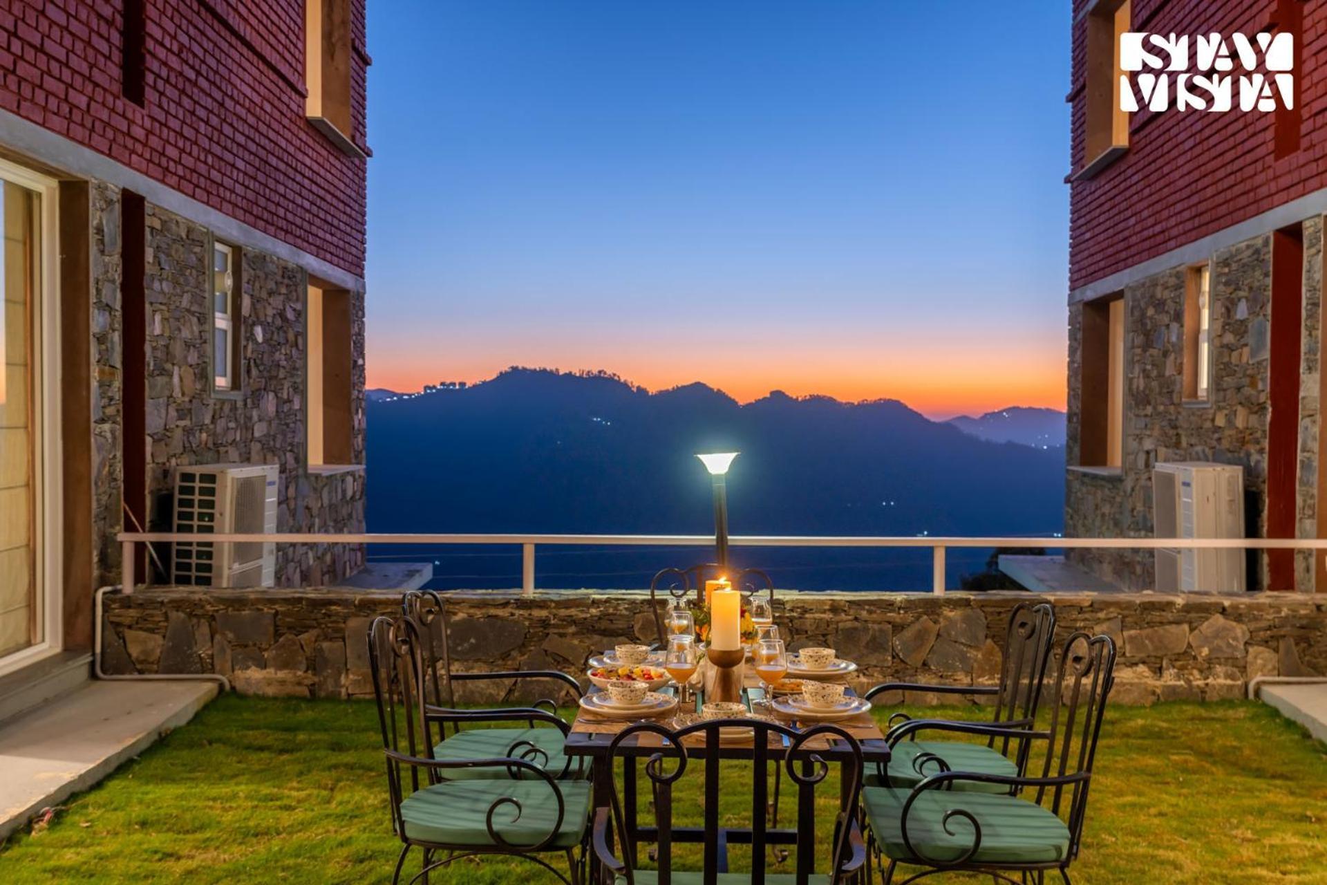 Stayvista At Orchards - Elysium Estate With Wifi, Bonfire 심라 외부 사진