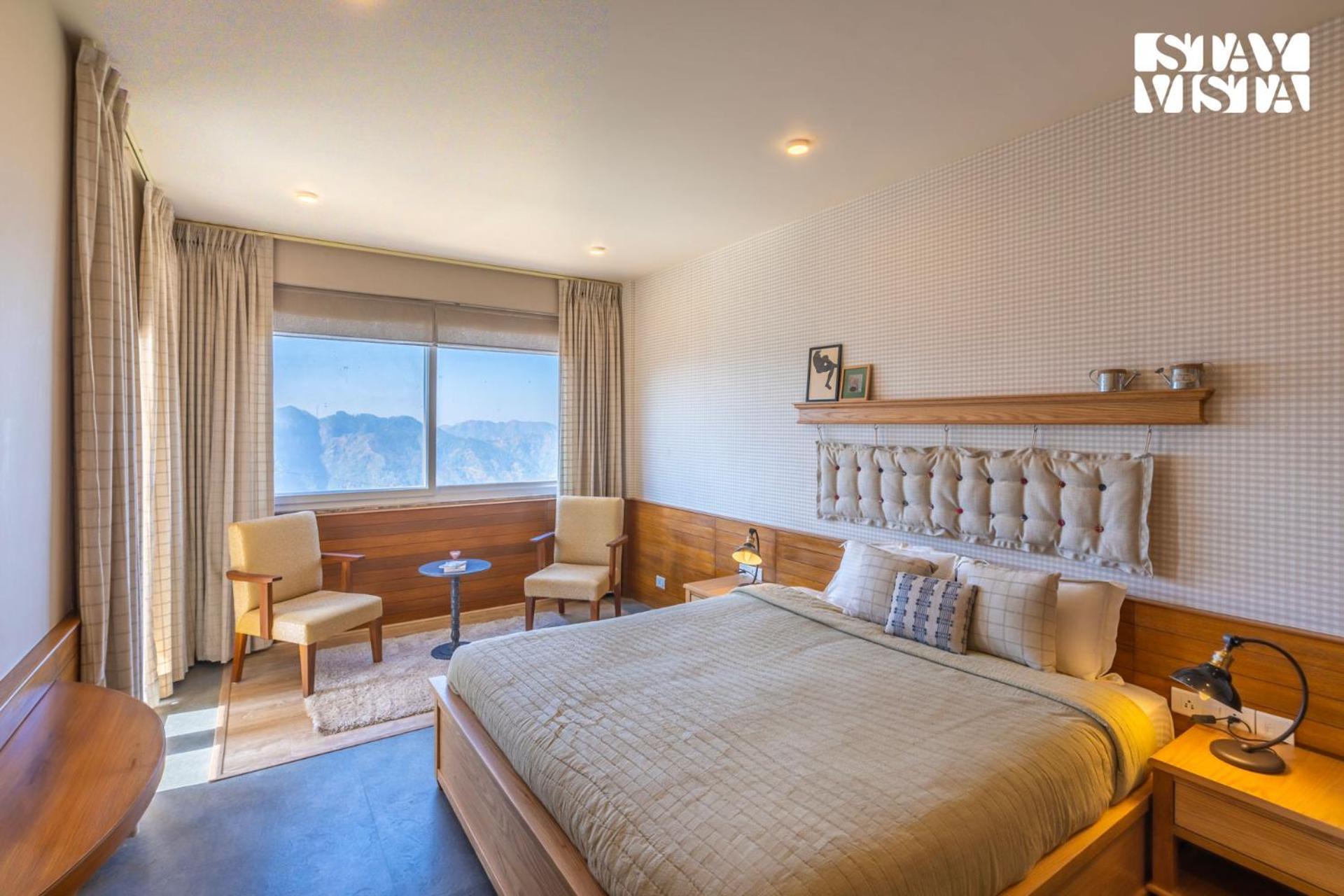 Stayvista At Orchards - Elysium Estate With Wifi, Bonfire 심라 외부 사진