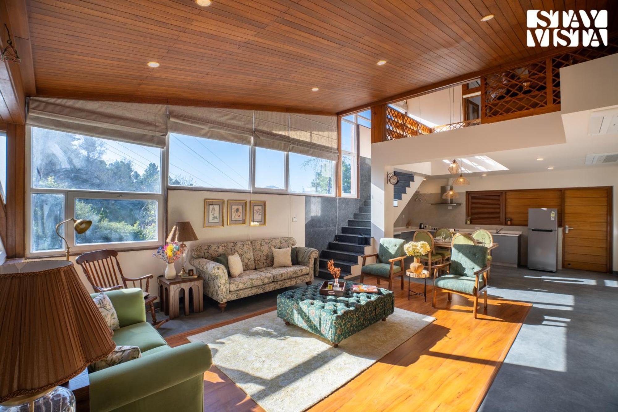 Stayvista At Orchards - Elysium Estate With Wifi, Bonfire 심라 외부 사진