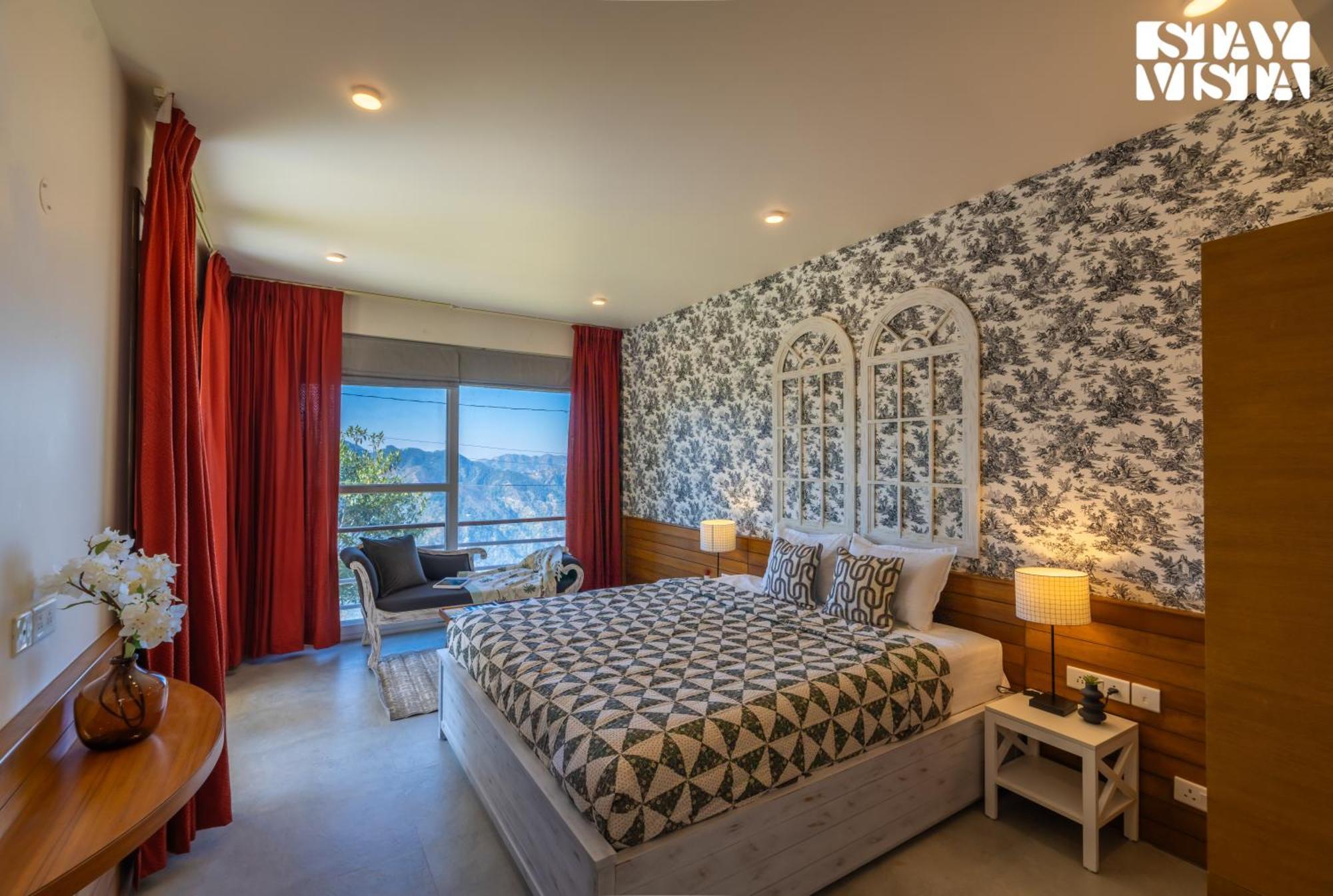 Stayvista At Orchards - Elysium Estate With Wifi, Bonfire 심라 외부 사진