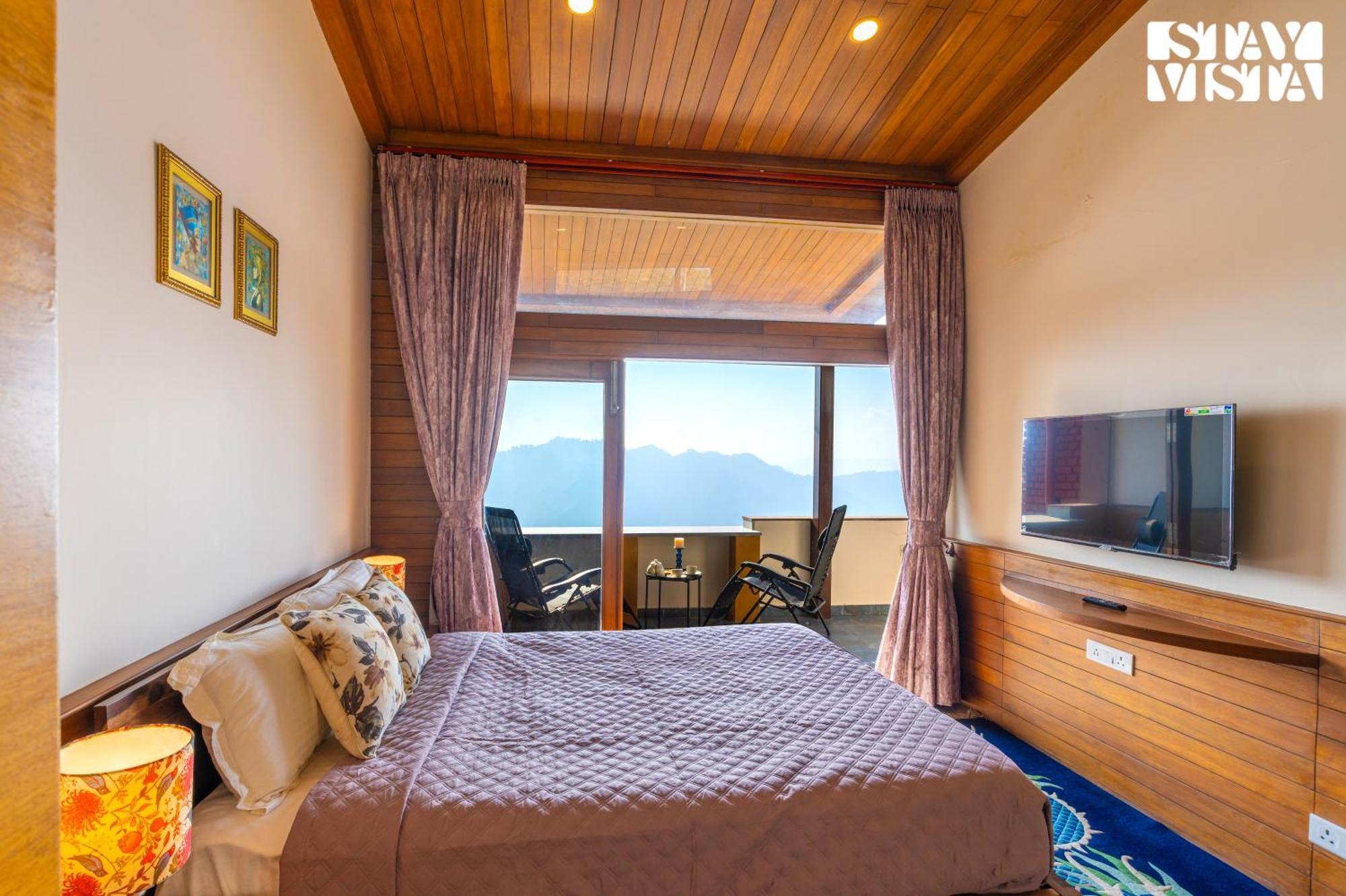 Stayvista At Orchards - Elysium Estate With Wifi, Bonfire 심라 외부 사진