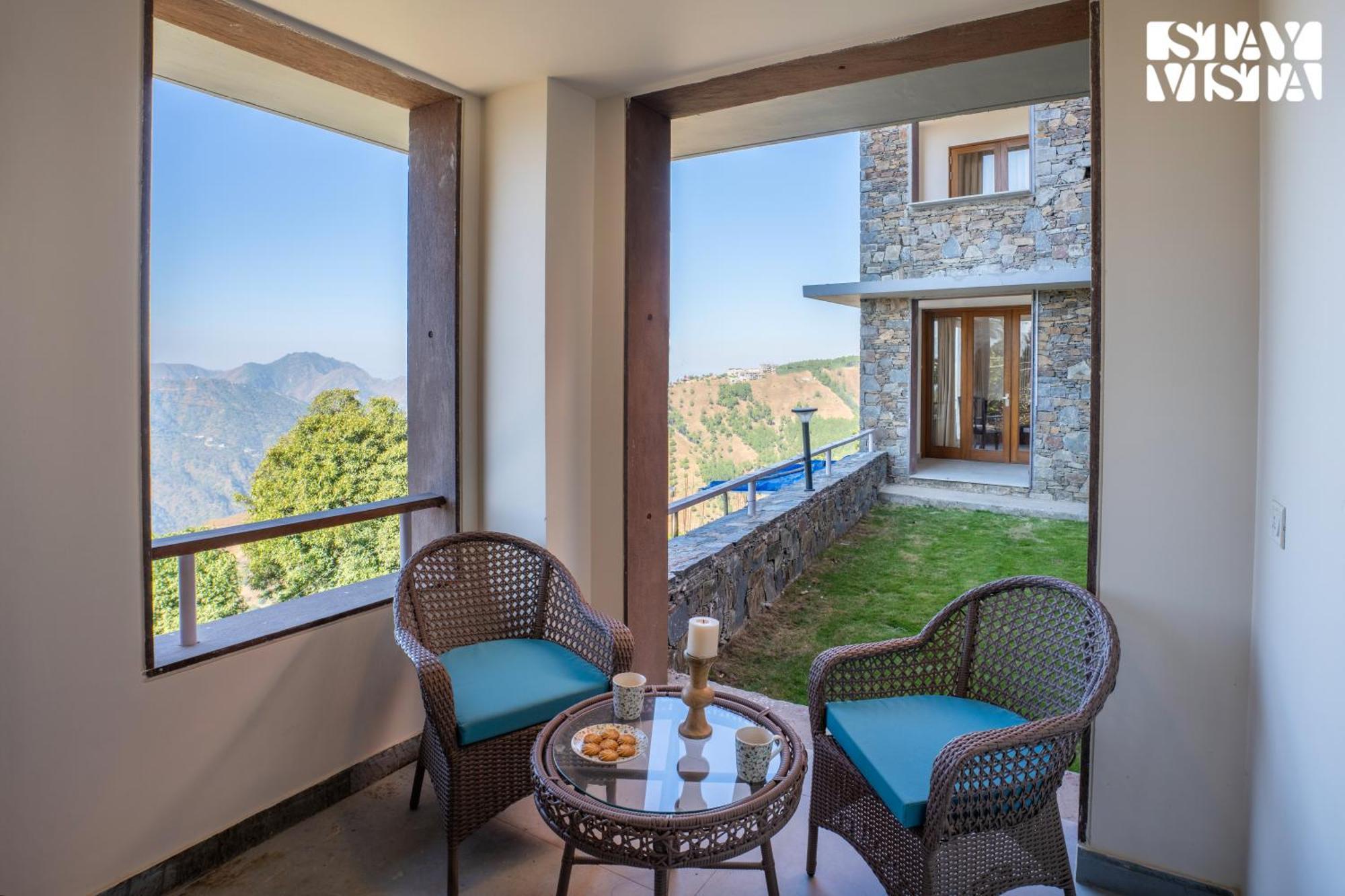 Stayvista At Orchards - Elysium Estate With Wifi, Bonfire 심라 외부 사진