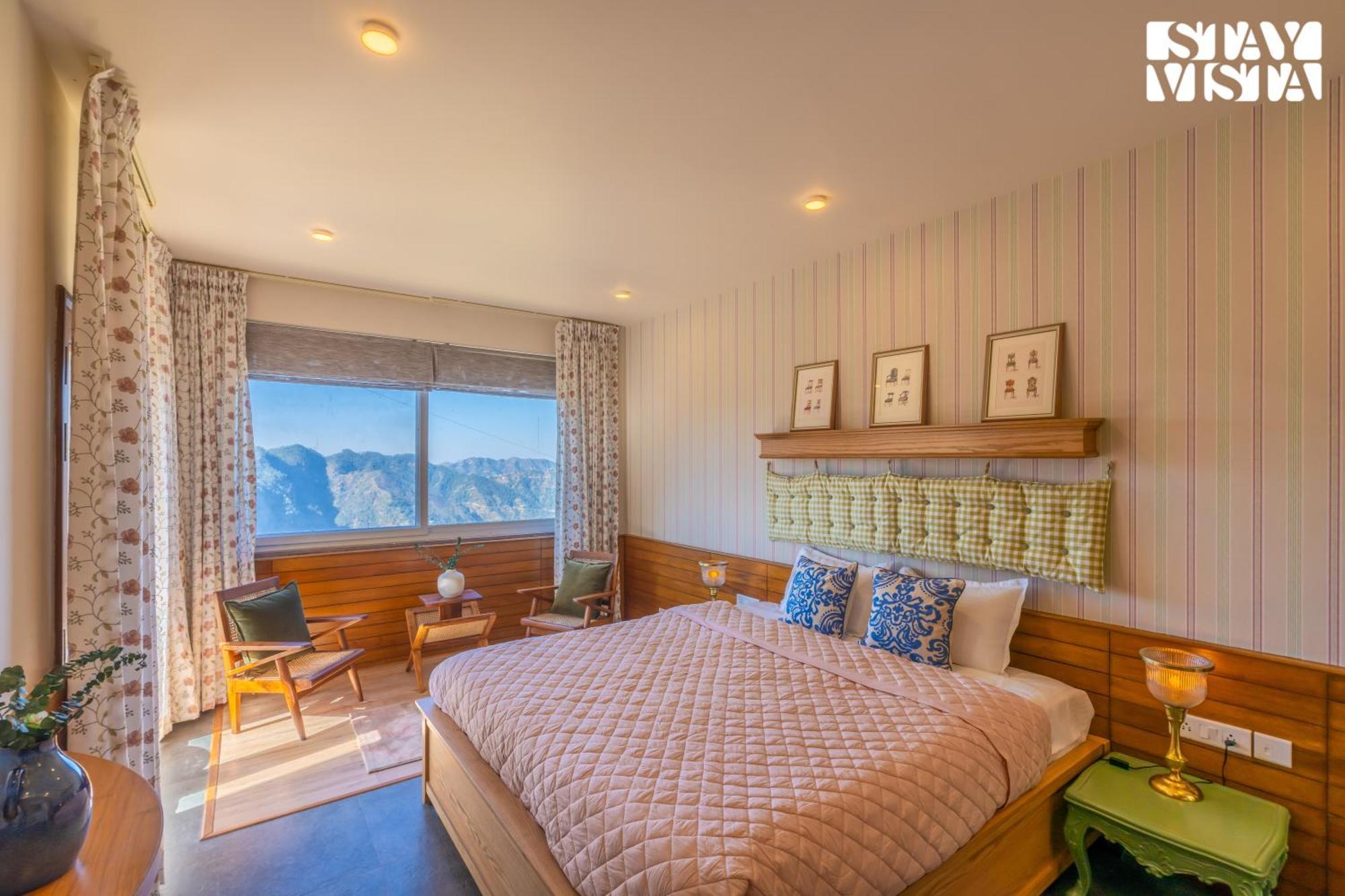 Stayvista At Orchards - Elysium Estate With Wifi, Bonfire 심라 외부 사진