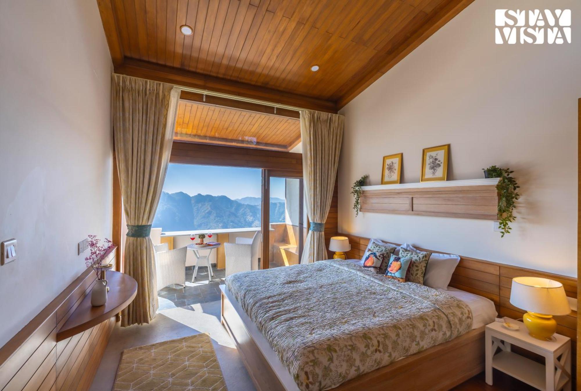 Stayvista At Orchards - Elysium Estate With Wifi, Bonfire 심라 외부 사진