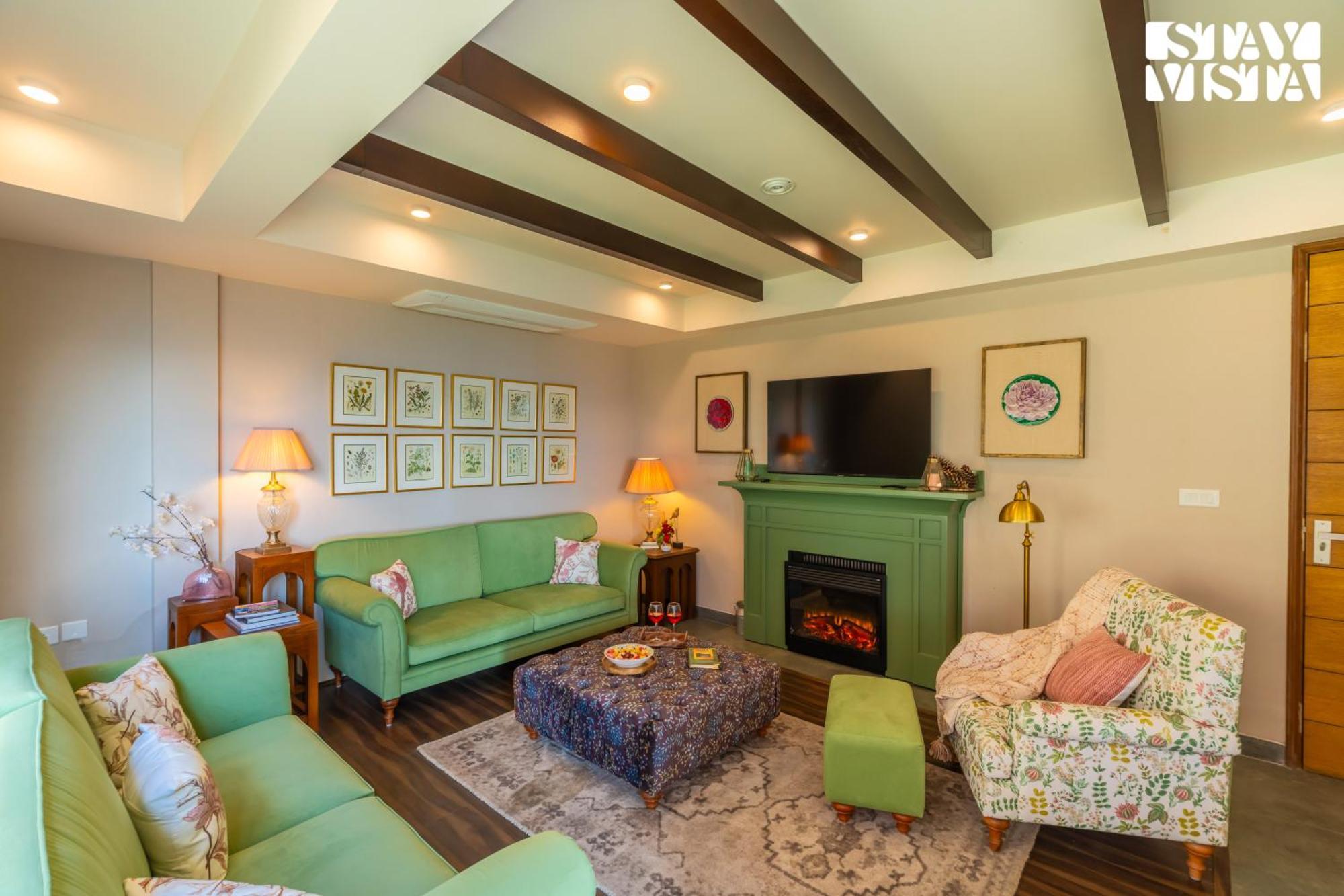 Stayvista At Orchards - Elysium Estate With Wifi, Bonfire 심라 외부 사진